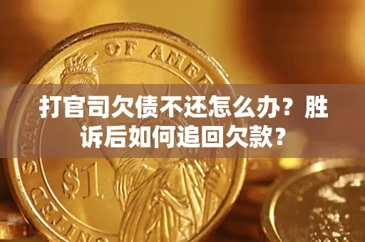 武汉打官司欠债不还怎么办？胜诉后如何追回欠款？