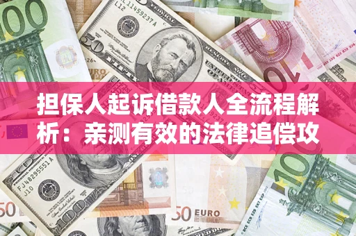 武汉担保人起诉借款人全流程解析：亲测有效的法律追偿攻略