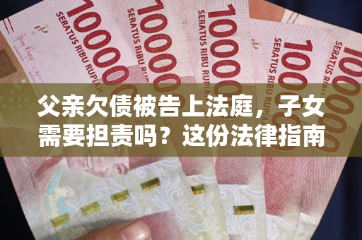 武汉父亲欠债被告上法庭，子女需要担责吗？这份法律指南必须看完