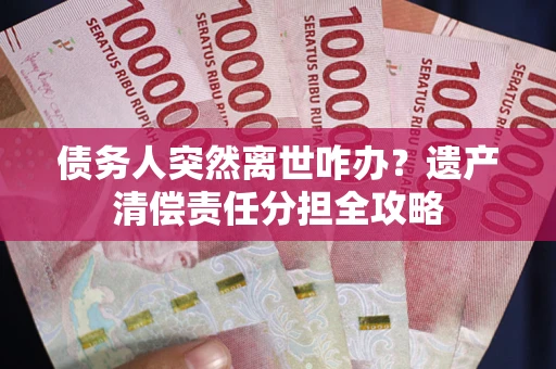 武汉债务人突然离世咋办？遗产清偿责任分担全攻略